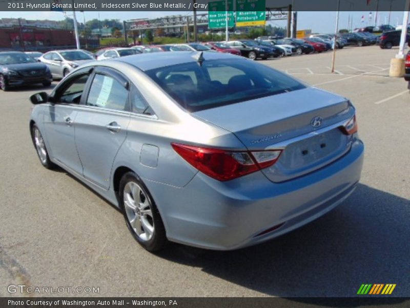 Iridescent Silver Blue Metallic / Gray 2011 Hyundai Sonata Limited