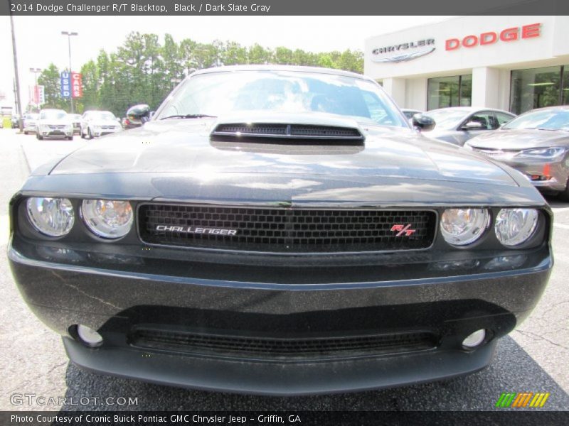 Black / Dark Slate Gray 2014 Dodge Challenger R/T Blacktop