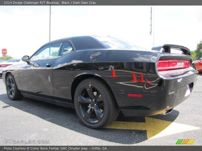Black / Dark Slate Gray 2014 Dodge Challenger R/T Blacktop