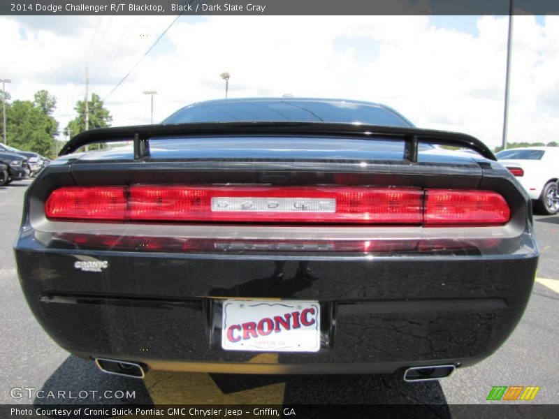 Black / Dark Slate Gray 2014 Dodge Challenger R/T Blacktop