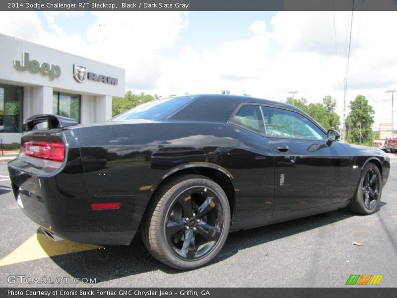 Black / Dark Slate Gray 2014 Dodge Challenger R/T Blacktop