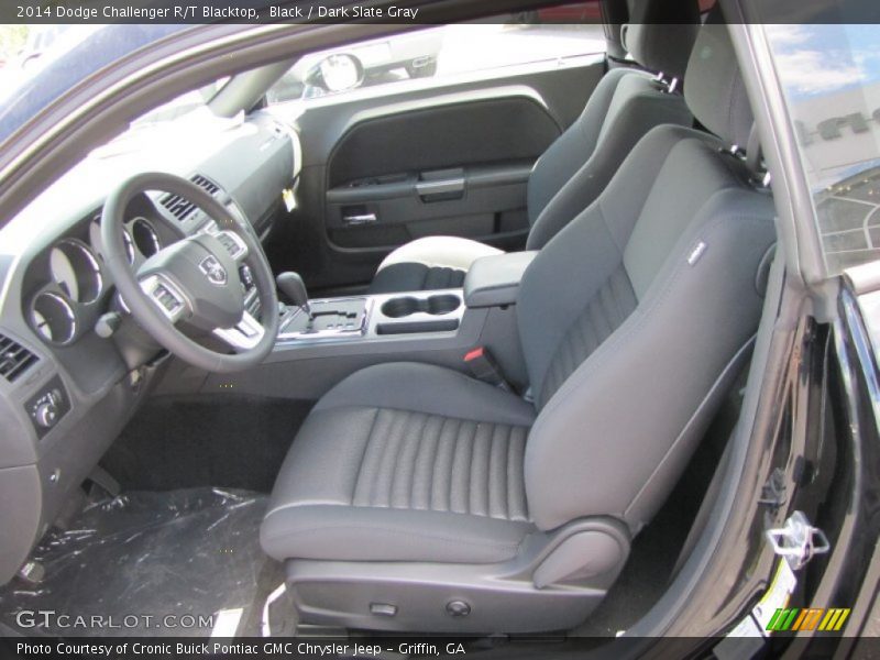 Black / Dark Slate Gray 2014 Dodge Challenger R/T Blacktop