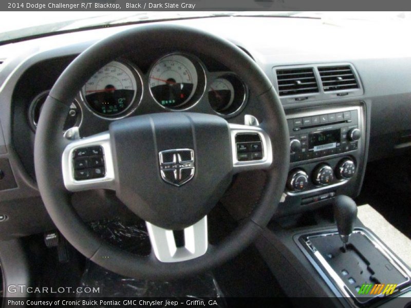 Black / Dark Slate Gray 2014 Dodge Challenger R/T Blacktop