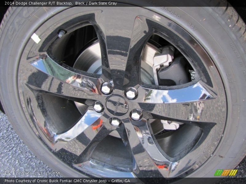 Black / Dark Slate Gray 2014 Dodge Challenger R/T Blacktop