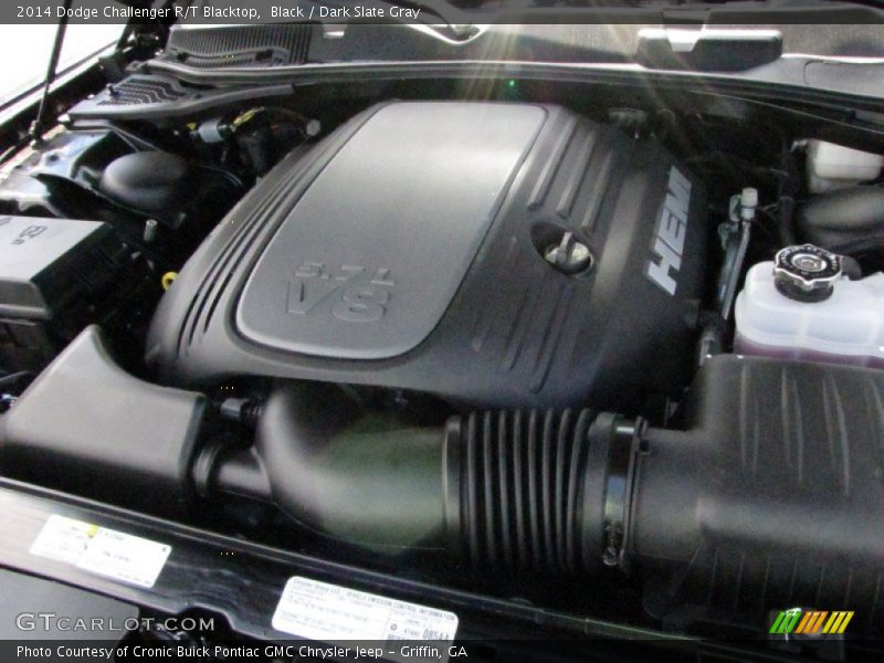 Black / Dark Slate Gray 2014 Dodge Challenger R/T Blacktop