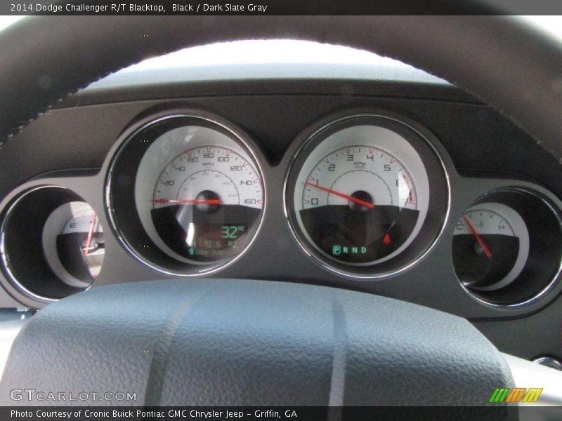 Black / Dark Slate Gray 2014 Dodge Challenger R/T Blacktop