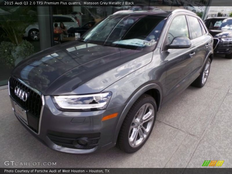 Monsoon Grey Metallic / Black 2015 Audi Q3 2.0 TFSI Premium Plus quattro