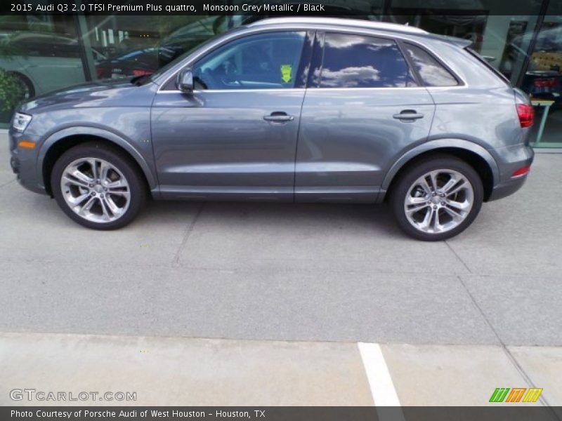 Monsoon Grey Metallic / Black 2015 Audi Q3 2.0 TFSI Premium Plus quattro