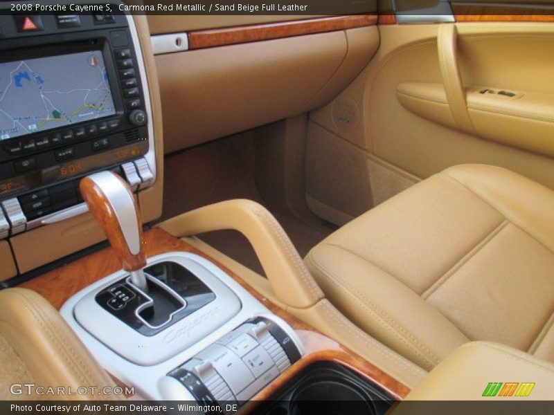 Carmona Red Metallic / Sand Beige Full Leather 2008 Porsche Cayenne S