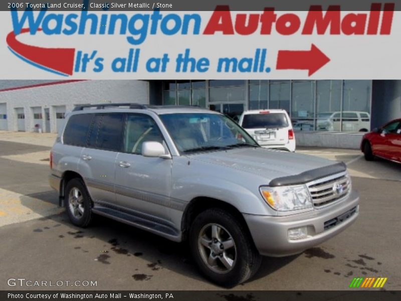 Classic Silver Metallic / Stone 2006 Toyota Land Cruiser