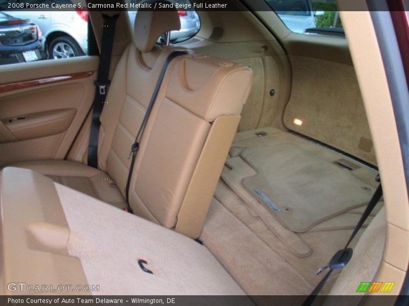Carmona Red Metallic / Sand Beige Full Leather 2008 Porsche Cayenne S