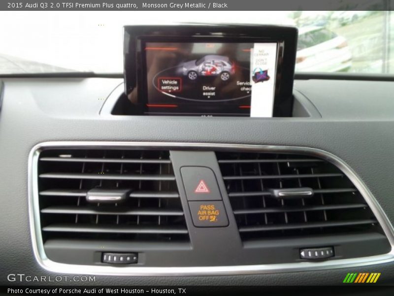 Monsoon Grey Metallic / Black 2015 Audi Q3 2.0 TFSI Premium Plus quattro