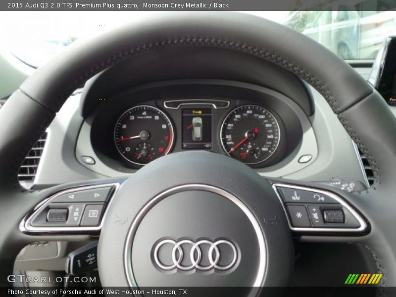 Monsoon Grey Metallic / Black 2015 Audi Q3 2.0 TFSI Premium Plus quattro