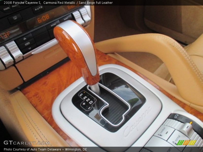 Carmona Red Metallic / Sand Beige Full Leather 2008 Porsche Cayenne S
