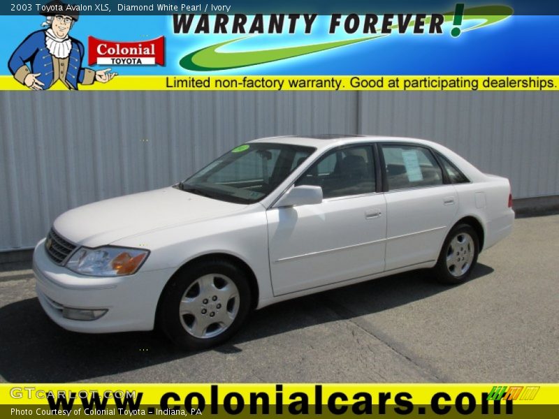 Diamond White Pearl / Ivory 2003 Toyota Avalon XLS