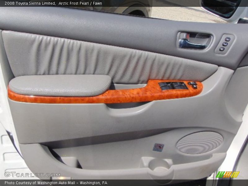 Arctic Frost Pearl / Fawn 2008 Toyota Sienna Limited