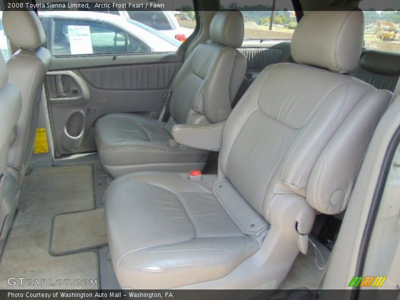 Arctic Frost Pearl / Fawn 2008 Toyota Sienna Limited