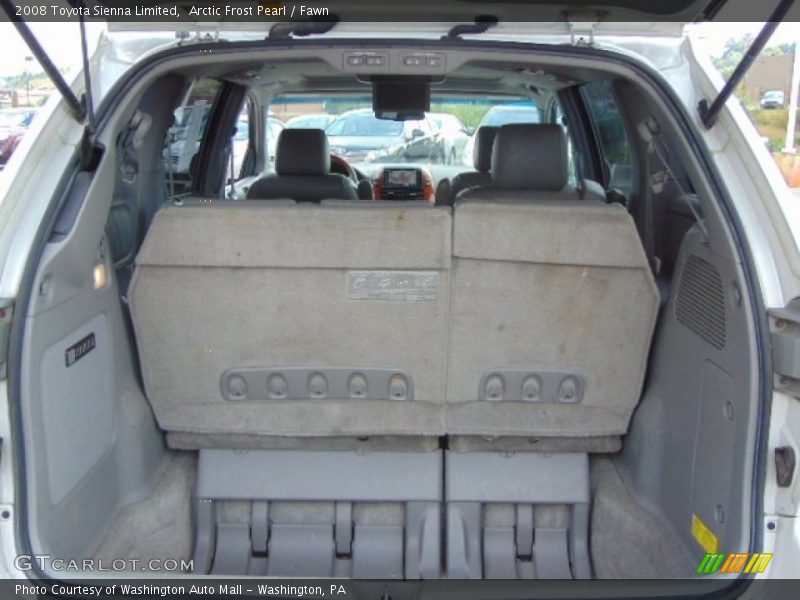 Arctic Frost Pearl / Fawn 2008 Toyota Sienna Limited