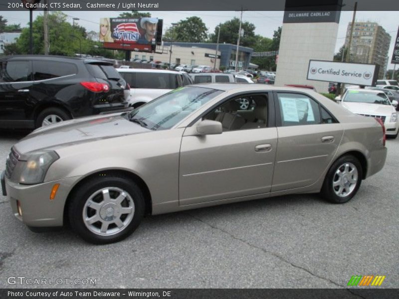 Cashmere / Light Neutral 2004 Cadillac CTS Sedan