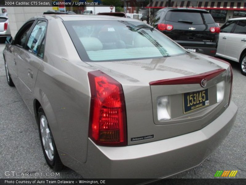 Cashmere / Light Neutral 2004 Cadillac CTS Sedan