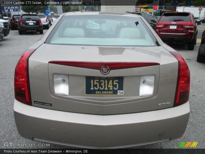 Cashmere / Light Neutral 2004 Cadillac CTS Sedan
