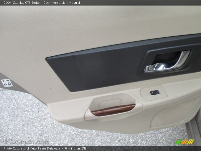 Cashmere / Light Neutral 2004 Cadillac CTS Sedan
