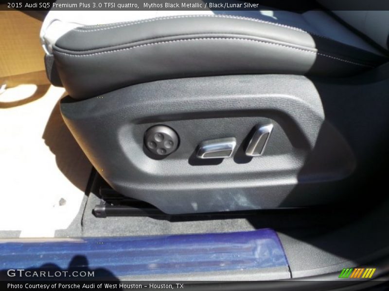 Mythos Black Metallic / Black/Lunar Silver 2015 Audi SQ5 Premium Plus 3.0 TFSI quattro