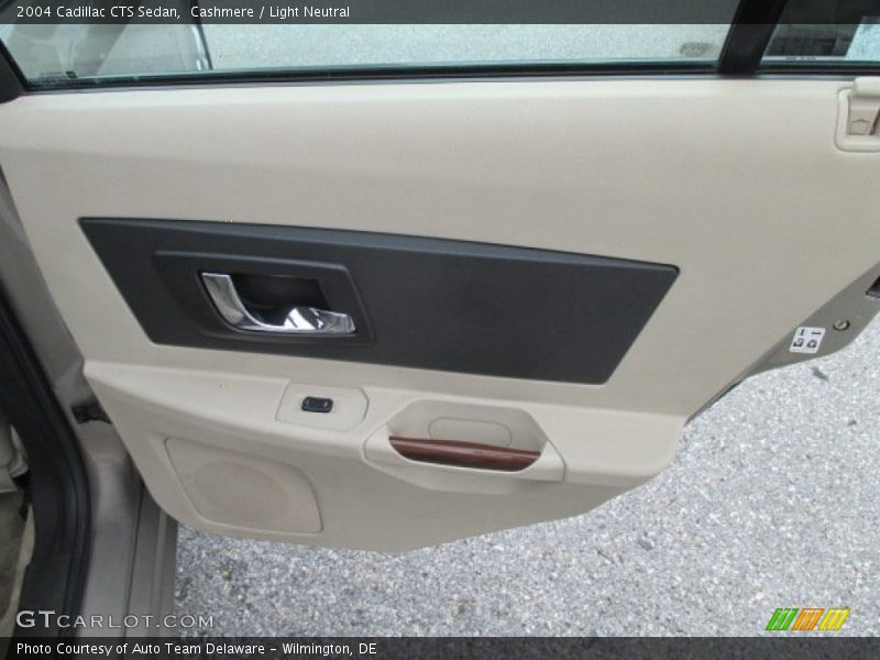Cashmere / Light Neutral 2004 Cadillac CTS Sedan
