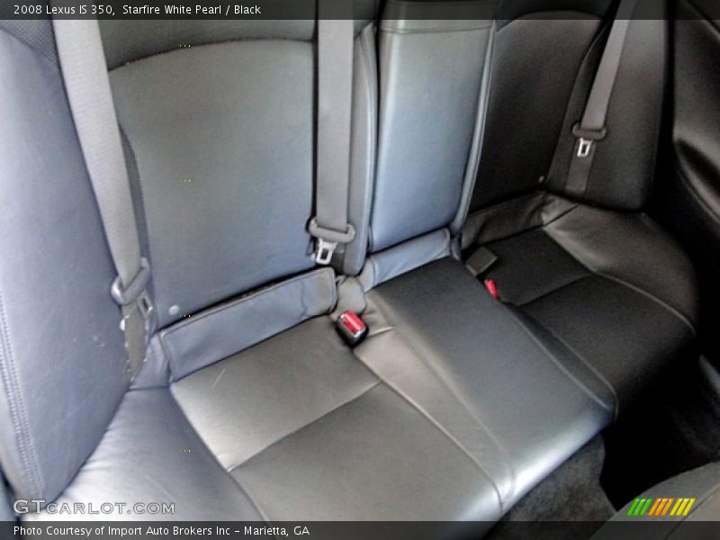Starfire White Pearl / Black 2008 Lexus IS 350