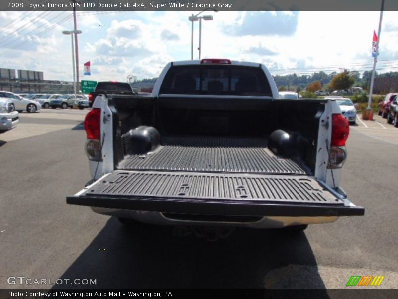 Super White / Graphite Gray 2008 Toyota Tundra SR5 TRD Double Cab 4x4