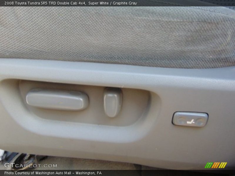 Super White / Graphite Gray 2008 Toyota Tundra SR5 TRD Double Cab 4x4