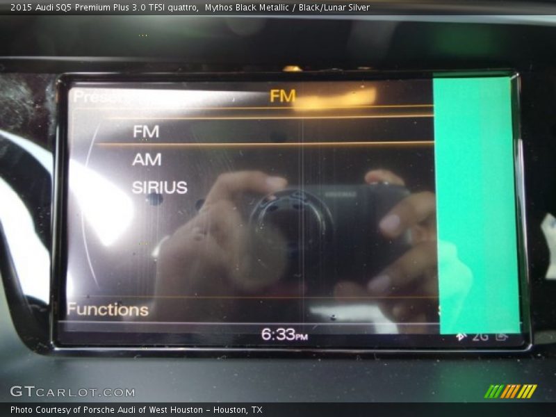 Mythos Black Metallic / Black/Lunar Silver 2015 Audi SQ5 Premium Plus 3.0 TFSI quattro