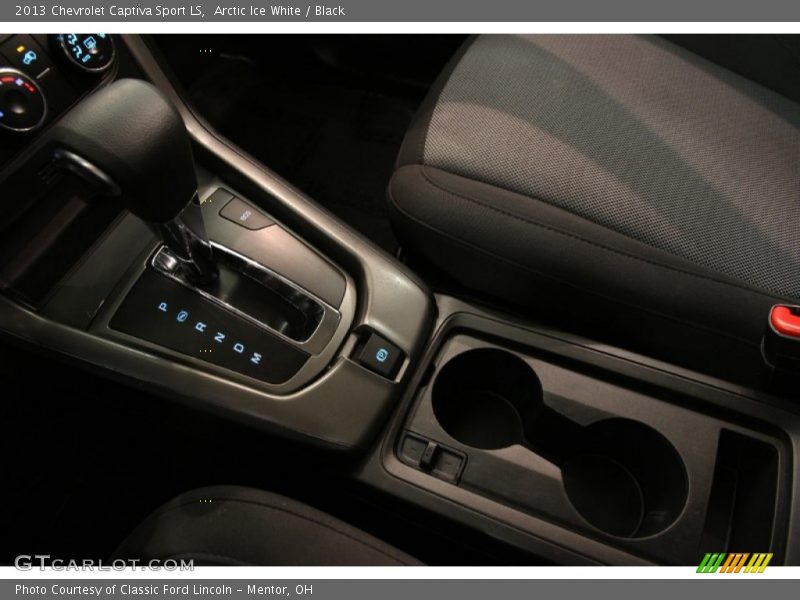 Arctic Ice White / Black 2013 Chevrolet Captiva Sport LS