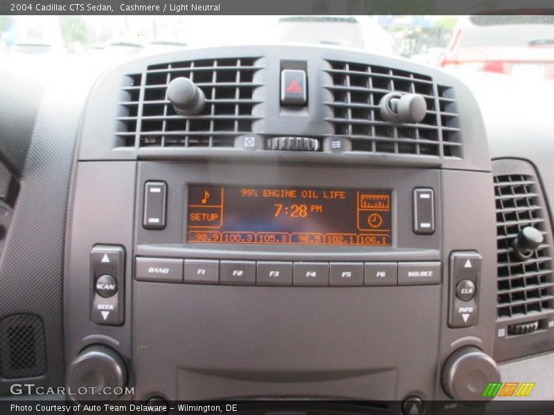 Cashmere / Light Neutral 2004 Cadillac CTS Sedan
