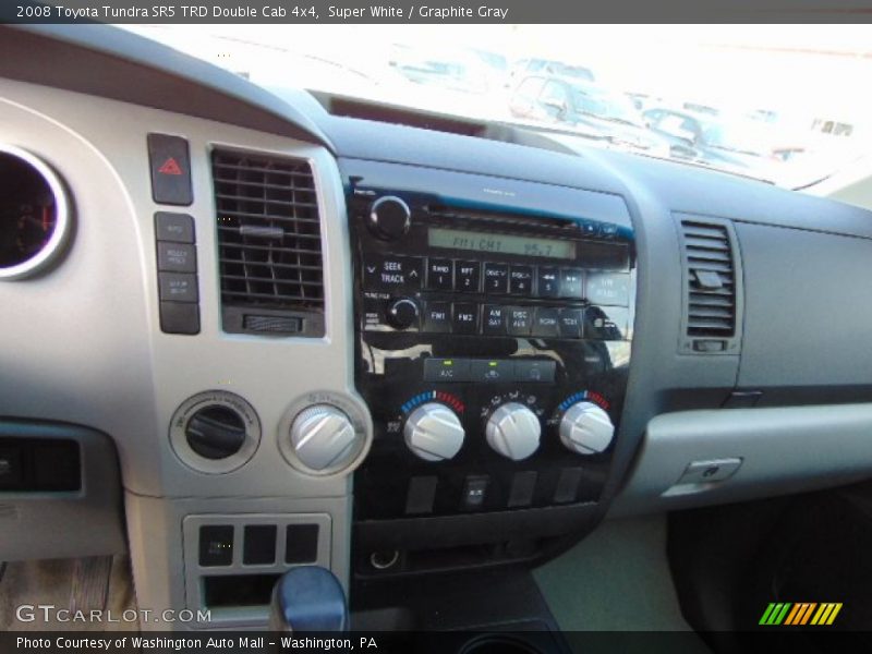Super White / Graphite Gray 2008 Toyota Tundra SR5 TRD Double Cab 4x4