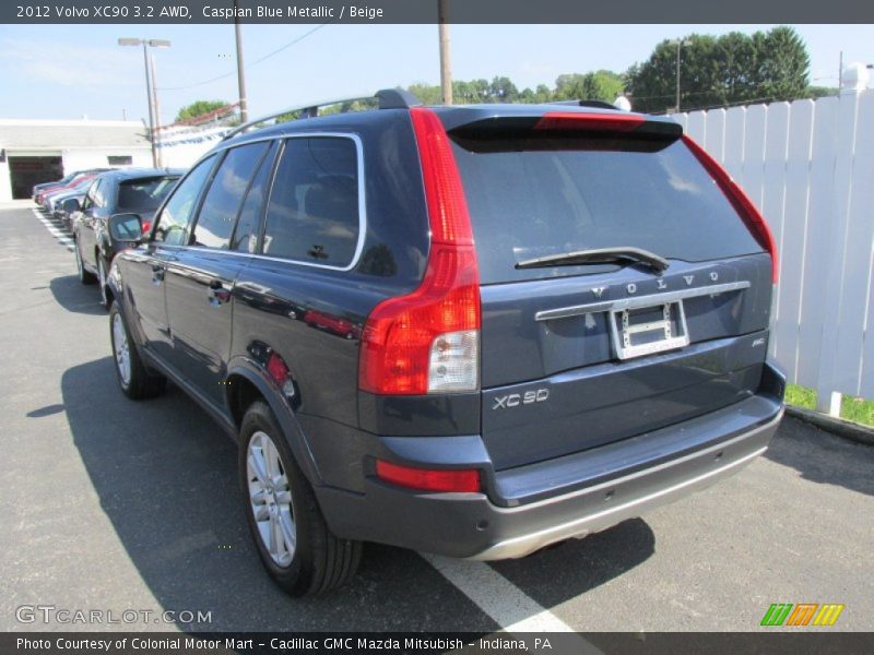 Caspian Blue Metallic / Beige 2012 Volvo XC90 3.2 AWD