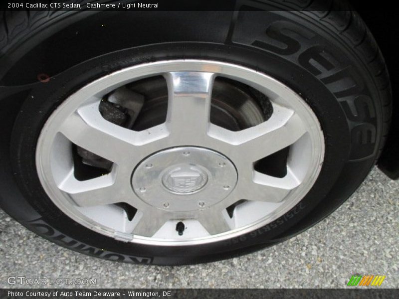 Cashmere / Light Neutral 2004 Cadillac CTS Sedan