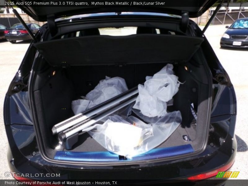 Mythos Black Metallic / Black/Lunar Silver 2015 Audi SQ5 Premium Plus 3.0 TFSI quattro