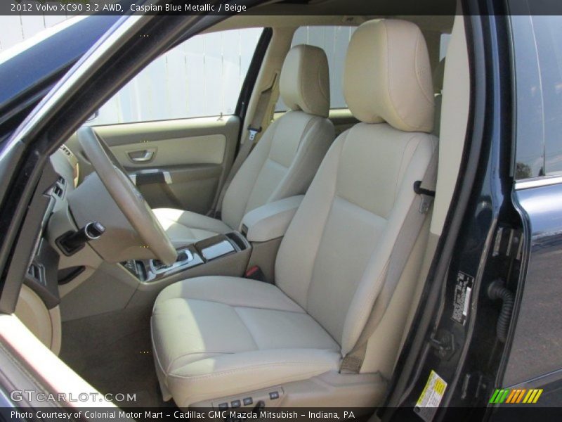 Caspian Blue Metallic / Beige 2012 Volvo XC90 3.2 AWD
