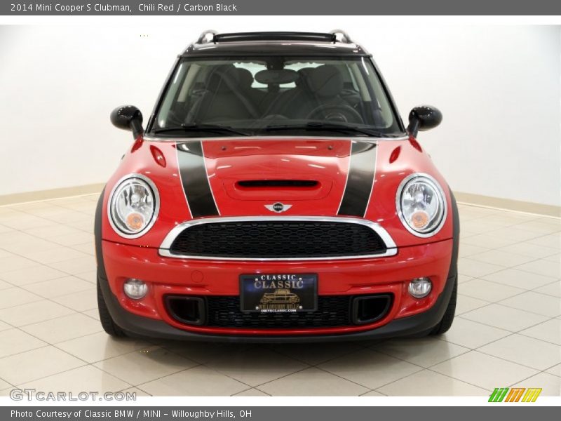 Chili Red / Carbon Black 2014 Mini Cooper S Clubman