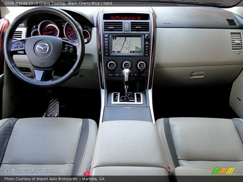 Dashboard of 2008 CX-9 Grand Touring