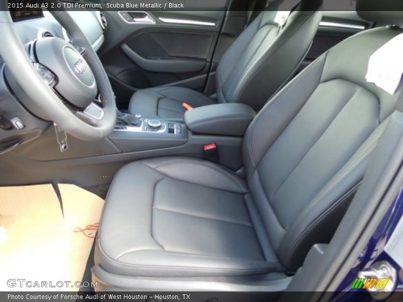 Front Seat of 2015 A3 2.0 TDI Premium