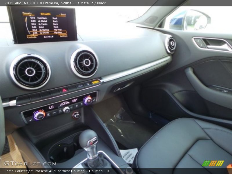 Scuba Blue Metallic / Black 2015 Audi A3 2.0 TDI Premium