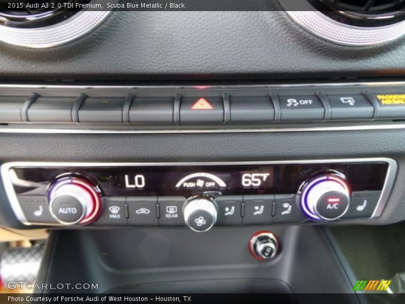 Controls of 2015 A3 2.0 TDI Premium