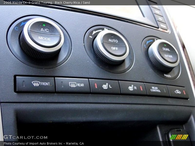 Black Cherry Mica / Sand 2008 Mazda CX-9 Grand Touring