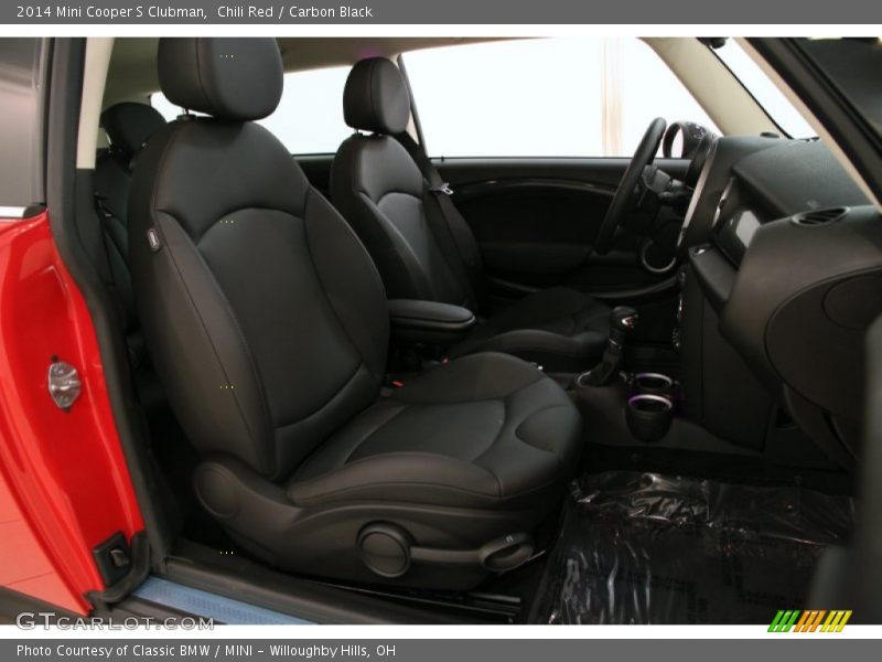 Chili Red / Carbon Black 2014 Mini Cooper S Clubman