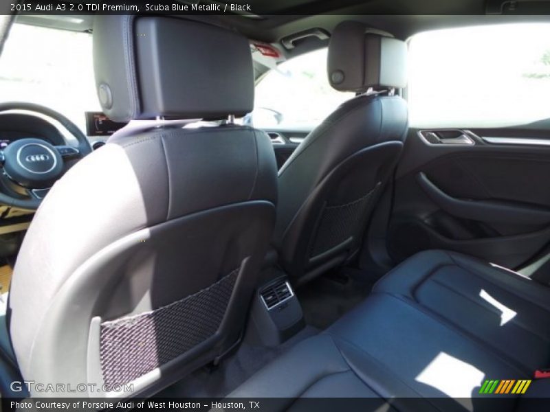 Scuba Blue Metallic / Black 2015 Audi A3 2.0 TDI Premium