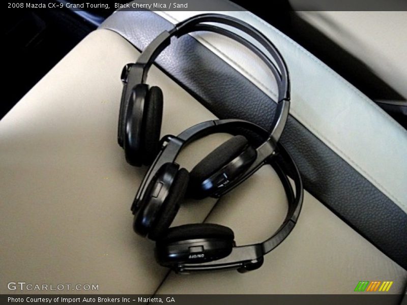 Black Cherry Mica / Sand 2008 Mazda CX-9 Grand Touring