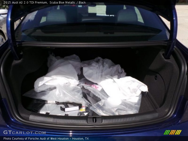 Scuba Blue Metallic / Black 2015 Audi A3 2.0 TDI Premium