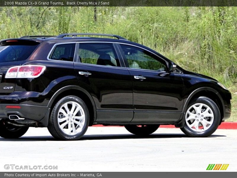 Black Cherry Mica / Sand 2008 Mazda CX-9 Grand Touring